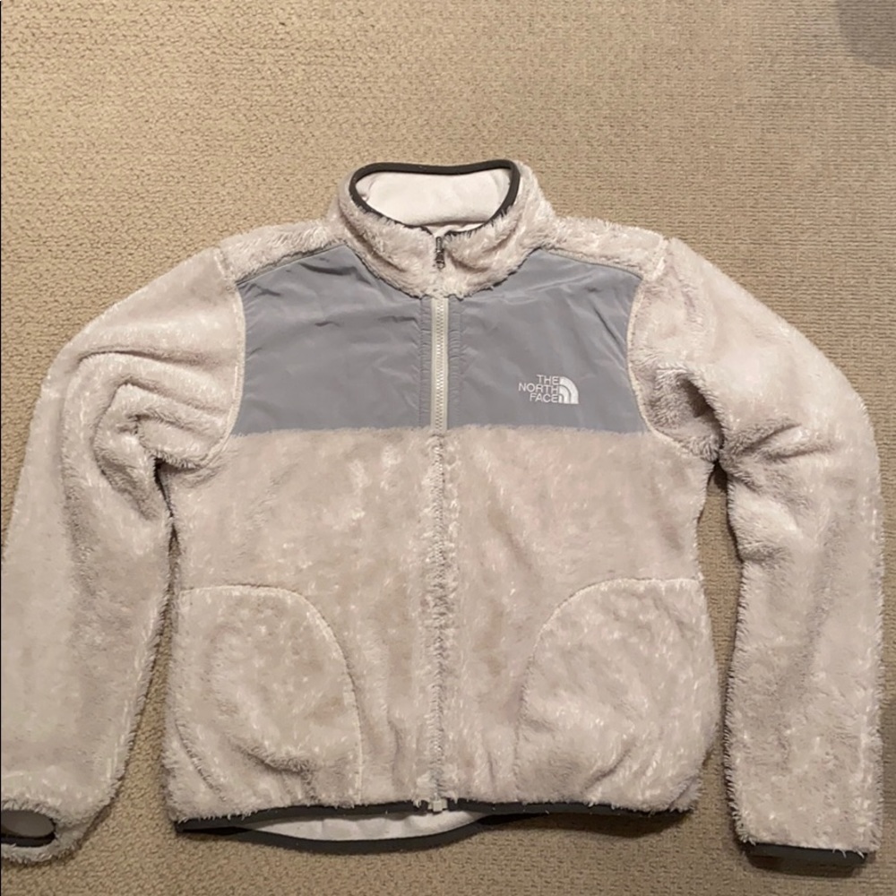 Women’s Small North Face Fuzzy Fleece Jacket